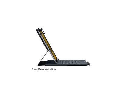 Logitech Black Universal Folio with Integrated Keyboard for 9-10 inch Tablets-BLACK-US-BT-CAN-AMR/AP Model 920-008334
