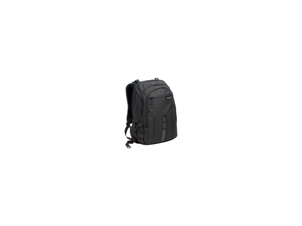 Targus 17â€? Spruce EcoSmart Checkpoint-Friendly Backpack (Black) - TBB019US