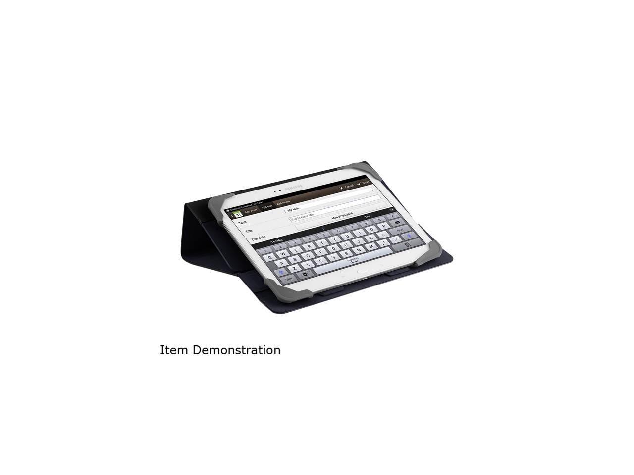 Targus Fit-n-Grip 7â€?–8â€? Universal 360 Degrees Tablet Case (Black) - THZ662GL