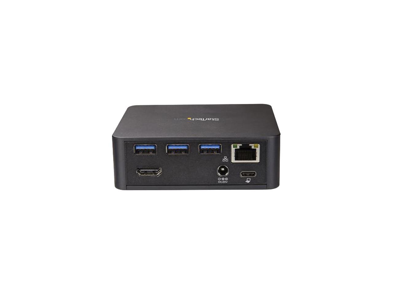 StarTech.com DK30CHDPD Single 4K Monitor USB C Dock with HDMI - 85W Power Delivery + Charging - Mac & Windows (DK30CHDPD)