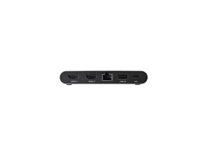 StarTech.com DK30C2HAGPD USB-C Multiport Adapter - Dual-Monitor - Windows - USB-C to Dual 4K HDMI Adapter - 2 x USB-A Ports - 100W PD 3.0 - GbE