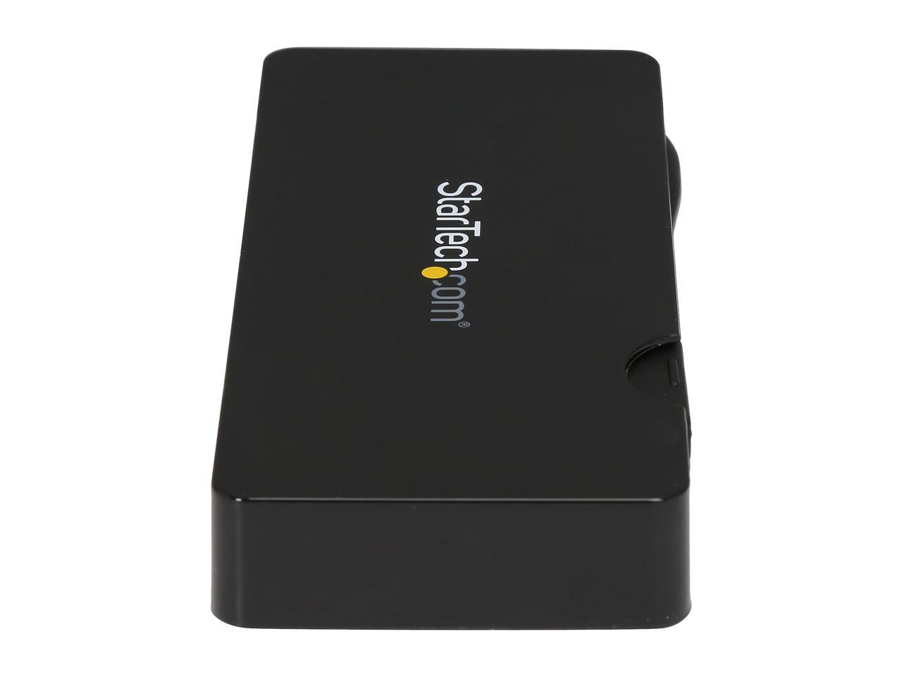 StarTech.com USB3SMDOCKHV Travel Docking Station for Laptops - HDMI or VGA - USB 3.0 - Portable Universal Laptop Mini Dock