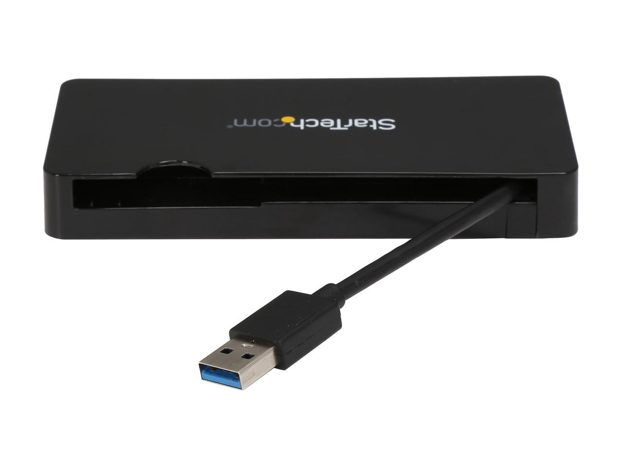 StarTech.com USB3SMDOCKHV Travel Docking Station for Laptops - HDMI or VGA - USB 3.0 - Portable Universal Laptop Mini Dock
