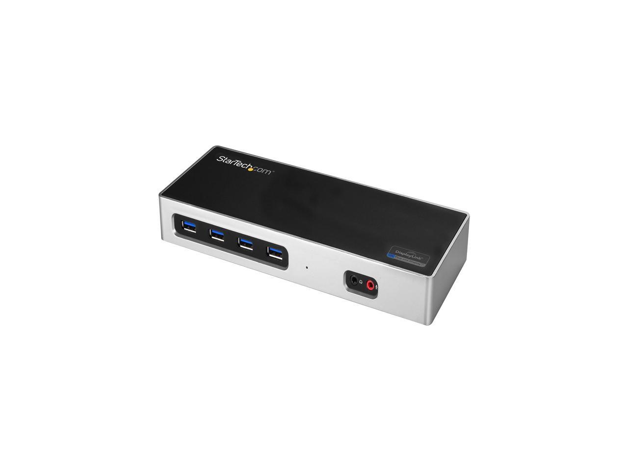 StarTech.com DK30A2DH Dual 4K Docking Station with DisplayPort and HDMI - Mac & Windows