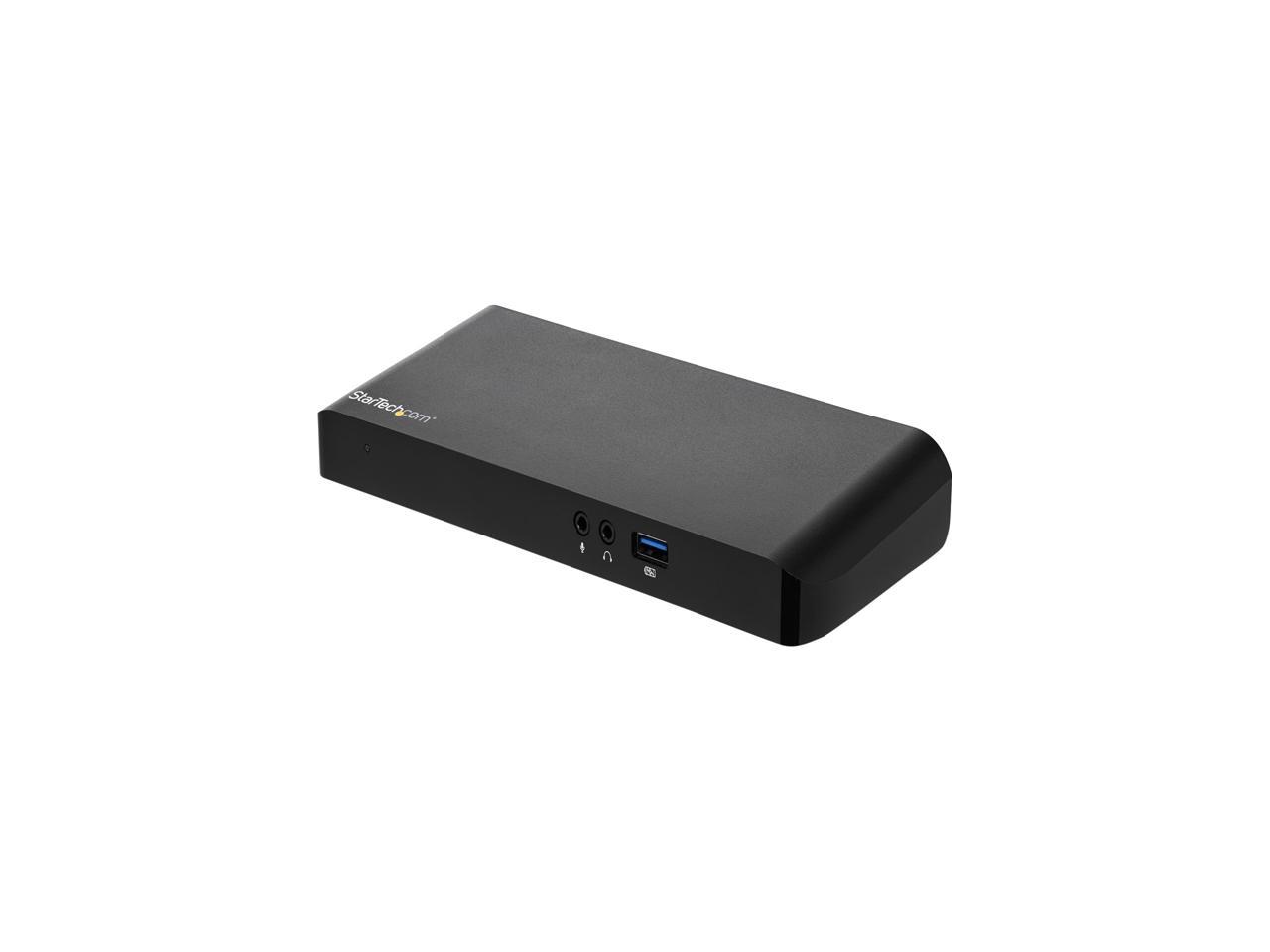 StarTech.com MST30C2DPPD USB C Dock - Dual Monitor -Â For WindowsÂ - HDMI and DisplayPort - 60W Power Delivery - 4x USB 3.0 - Laptop Docking Station