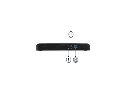 StarTech.com MST30C2DPPD USB C Dock - Dual Monitor -Â For WindowsÂ - HDMI and DisplayPort - 60W Power Delivery - 4x USB 3.0 - Laptop Docking Station
