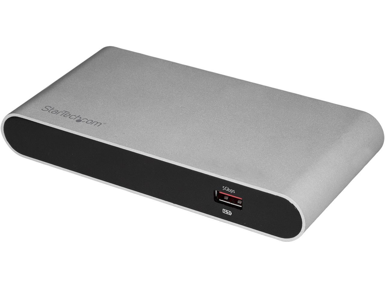 StarTech.com TB33A1C Thunderbolt 3 USB 3.1 Multi-Channel Hub Controller - 4 Ports 10G/5G 1xC 3xA - Thunderbolt 3 Hub, Thunderbolt 3 to USB Adapter