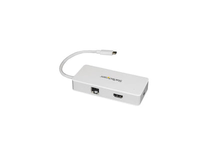 StarTech.com DKT3CHSD4GPD USB C Multiport Adapter - 4K HDMI - SD / SDHC / SDXC - Power Delivery (USB PD) - USB-C to USB Adapter - USB Type C Adapter