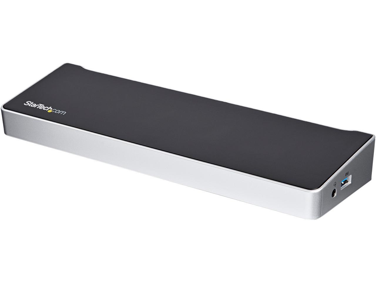 StarTech.com DK30CH2DEP Triple 4K Monitor USB C Dock with DisplayPort and HDMI - 100W Power Delivery - Mac, Windows & Chrome OS (DK30CH2DEP)