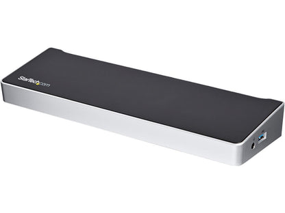 StarTech.com DK30CH2DEP Triple 4K Monitor USB C Dock with DisplayPort and HDMI - 100W Power Delivery - Mac, Windows & Chrome OS (DK30CH2DEP)