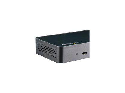 StarTech.com Universal Thunderbolt 3 or USB-C Host Docking Station - Dual Monitor 4K DisplayPort - 60W Power Delivery - TB3 / USB 3.1 Gen 2 Type-C Dock - Mac & Windows (TB3CDK2DP)