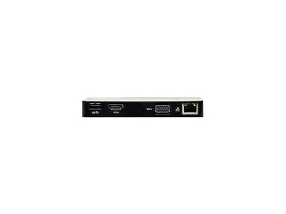 Tripp Lite USB 3.0 SuperSpeed HDMI / VGA Mini Docking Station with Gigabit Ethernet (U342-SHG-001)