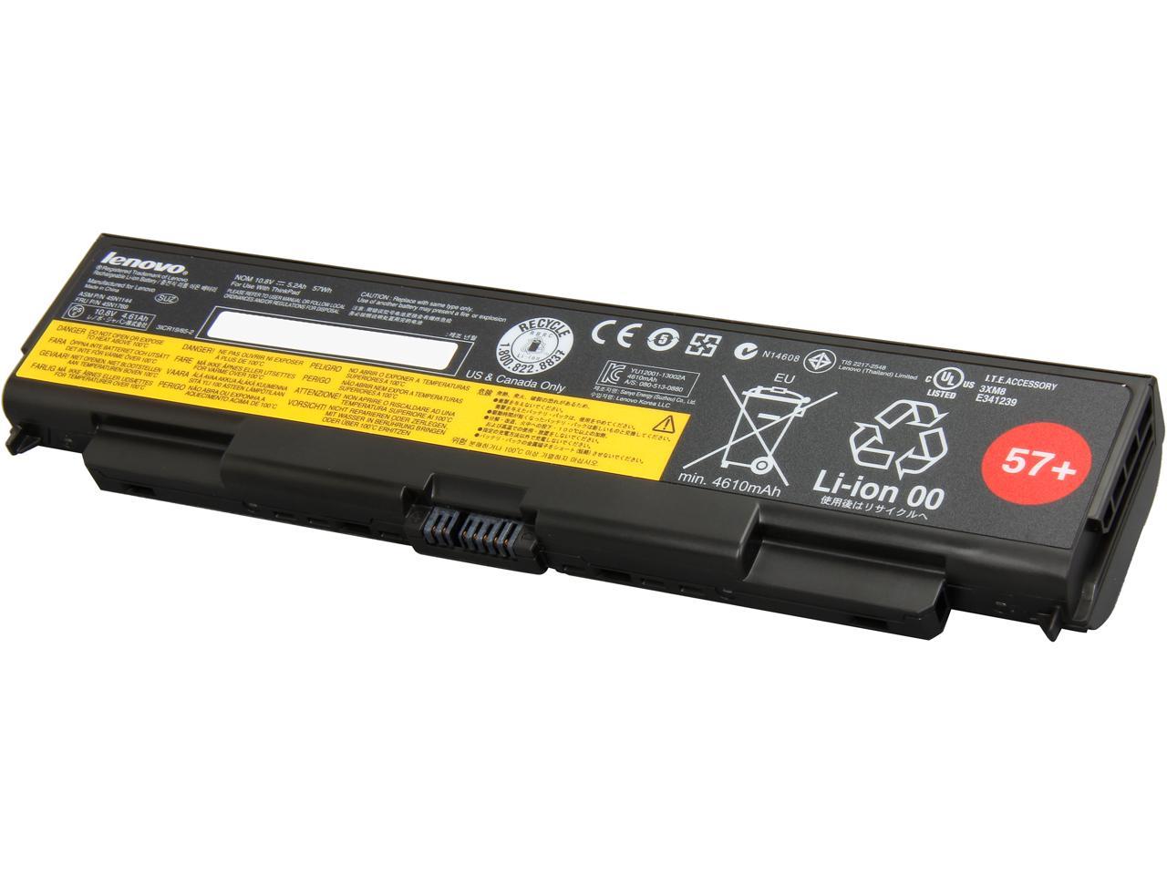 Lenovo 57++ 6 Cell Lithium-Ion Notebook Battery for Lenovo ThinkPad L440 / L540 / T440p / T540p