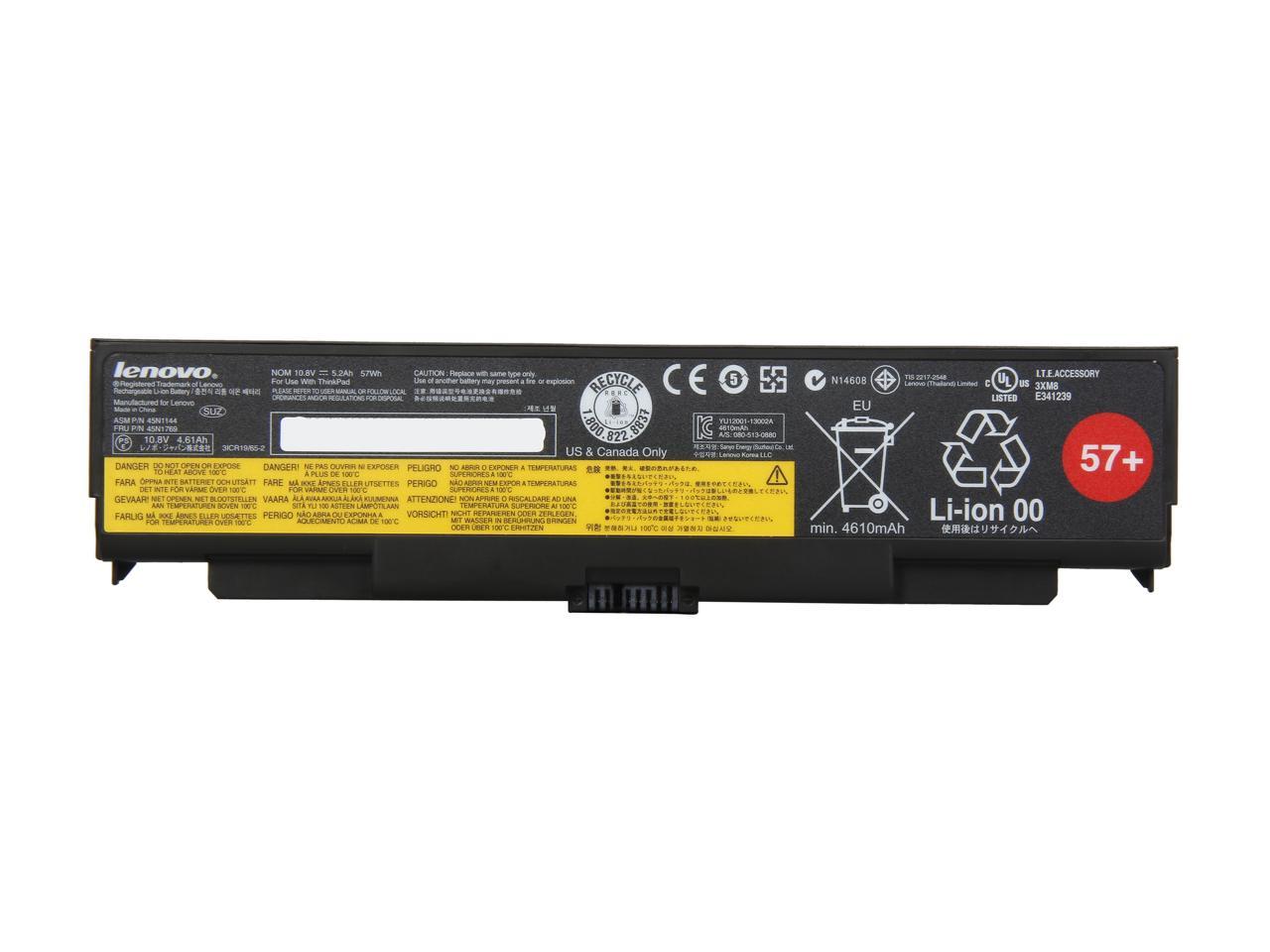 Lenovo 57++ 6 Cell Lithium-Ion Notebook Battery for Lenovo ThinkPad L440 / L540 / T440p / T540p