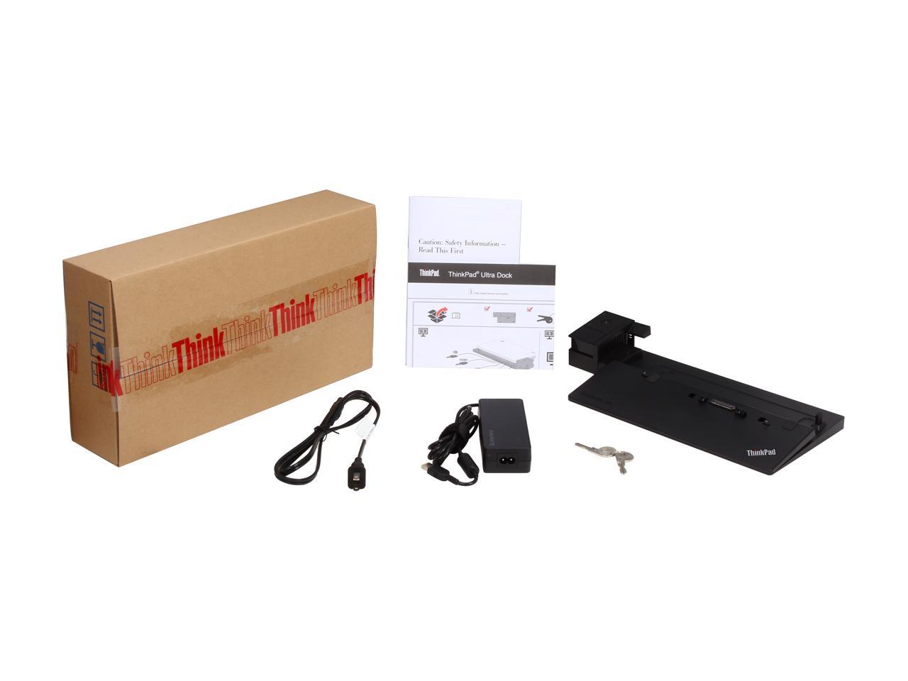 Lenovo Black 40A20090US ThinkPad Ultra Dock - 90W