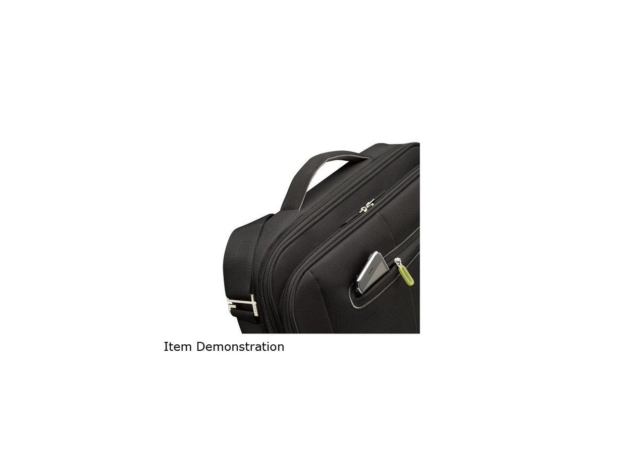 Case Logic Black 18" Laptop Briefcase Model PNC-218