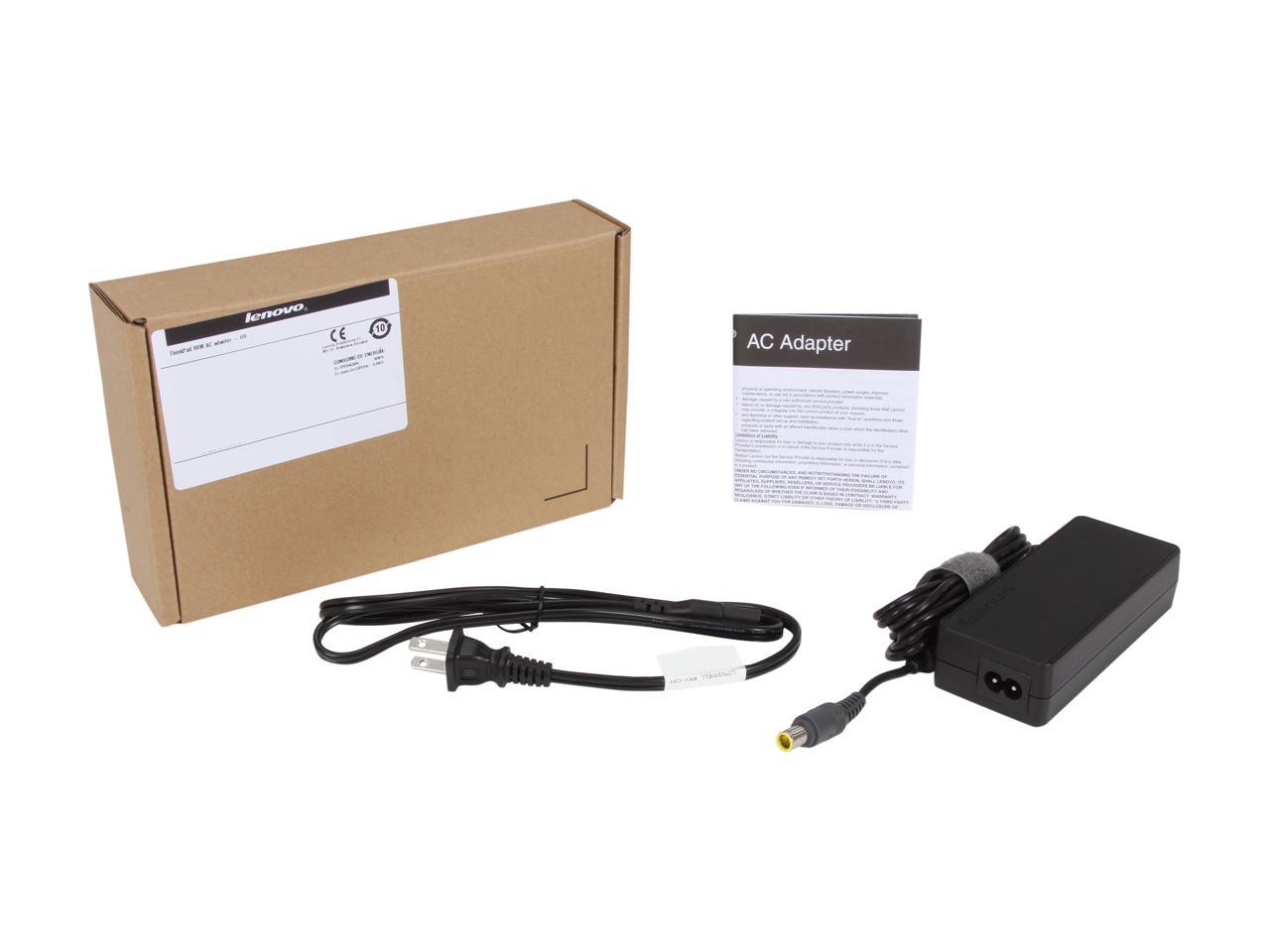 ThinkPad 40Y7659 90W AC Adapter (Factory sealed Lenovo retail box)