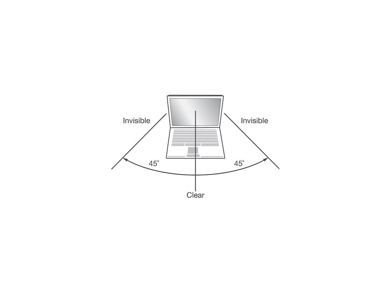 Targus 4Vu Privacy Screen for 15.4â€? Widescreen Laptops (16:10) - ASF154WUSZ