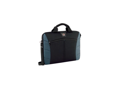 Wenger Wenger Swissgear 17.3-Inch Sherpa Slim Case for Notebook, Black/Blue (GA-7501-06F00)