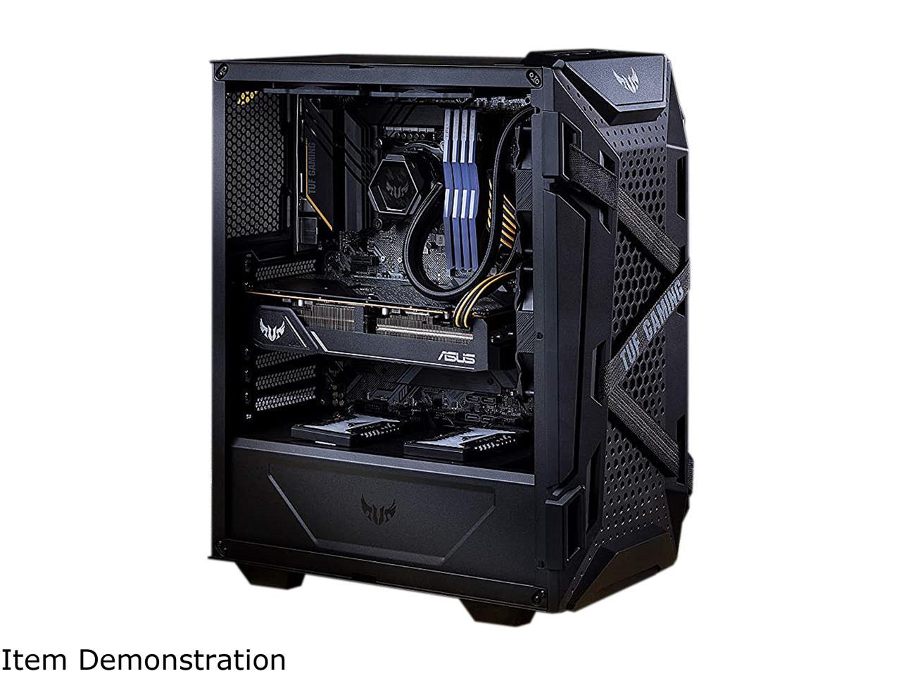 ASUS TUF Gaming LC 240 RGB All-in-one Liquid CPU Cooler, Aura Sync, TUF 120mm RGB Radiator Fans with Fan Blade Groove Design