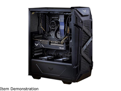 ASUS TUF Gaming LC 240 RGB All-in-one Liquid CPU Cooler, Aura Sync, TUF 120mm RGB Radiator Fans with Fan Blade Groove Design