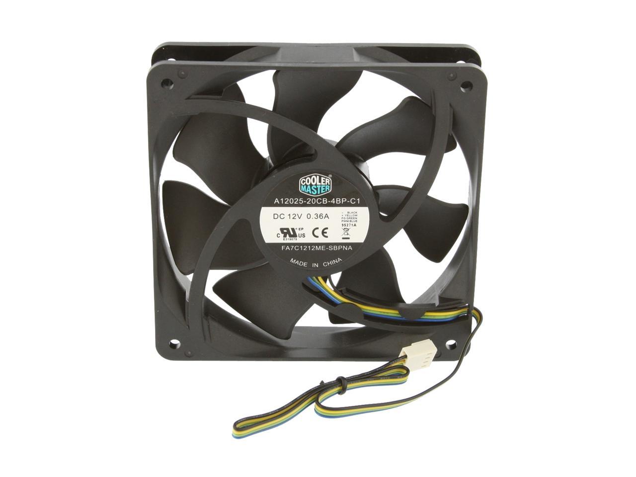 Cooler Master Blade Master 120 - Sleeve Bearing 120mm PWM Cooling Fan for Computer Cases, CPU Coolers, and Radiators