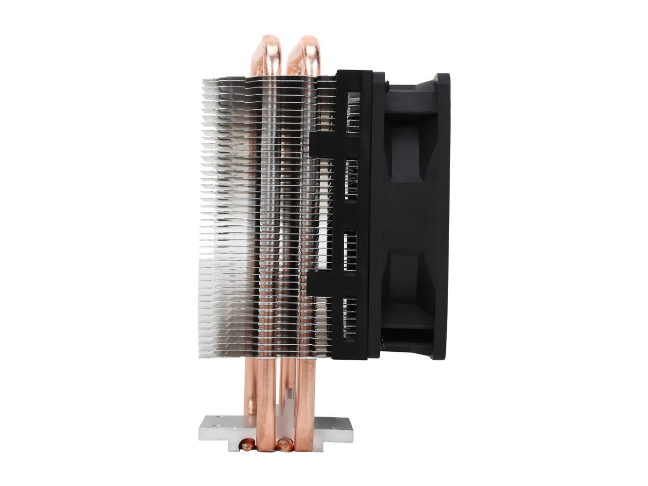 Cooler Master Hyper T2 Compact CPU Cooler Dual Looped, CDC Heatpipes, 92mm PWM Fan, Aluminum Fins for AMD Ryzen/Intel LGA1200/1151