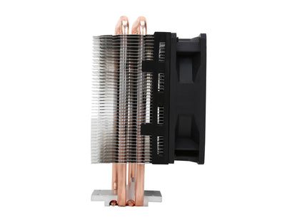 Cooler Master Hyper T2 Compact CPU Cooler Dual Looped, CDC Heatpipes, 92mm PWM Fan, Aluminum Fins for AMD Ryzen/Intel LGA1200/1151