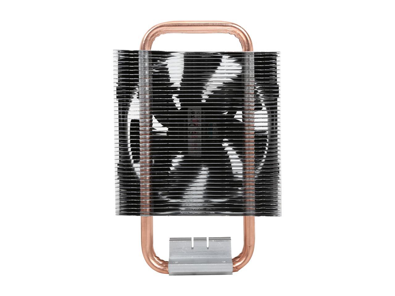Cooler Master Hyper T2 Compact CPU Cooler Dual Looped, CDC Heatpipes, 92mm PWM Fan, Aluminum Fins for AMD Ryzen/Intel LGA1200/1151