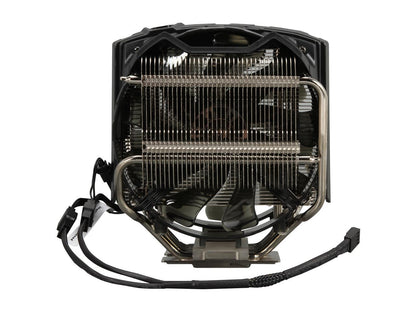 Cooler Master V8 GTS High Performance CPU Cooler, Horizontal Vapor Chamber, 8 Heatpipes, Aluminum Fins, Dual 120mm Fans, Red LED, AMD /Intel LGA1200/1151/2066