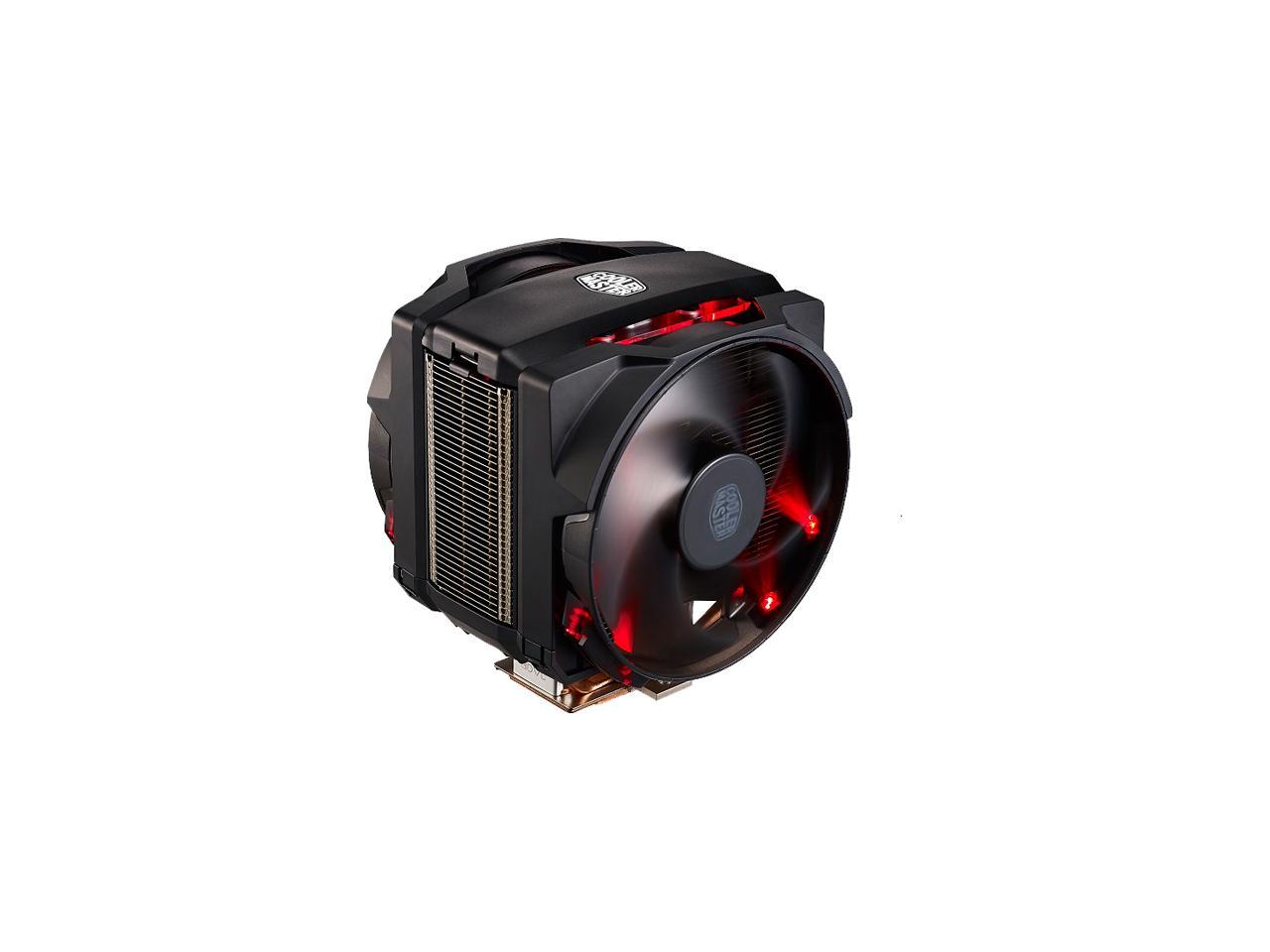 Cooler Master MasterAir Maker 8 High-end CPU Air Cooler, 3D Vapor Chamber Base, 8 Heatpipes, Aluminum Fins, Dual Silencio FP120 Fans AMD/Intel LGA1200/1151/2066