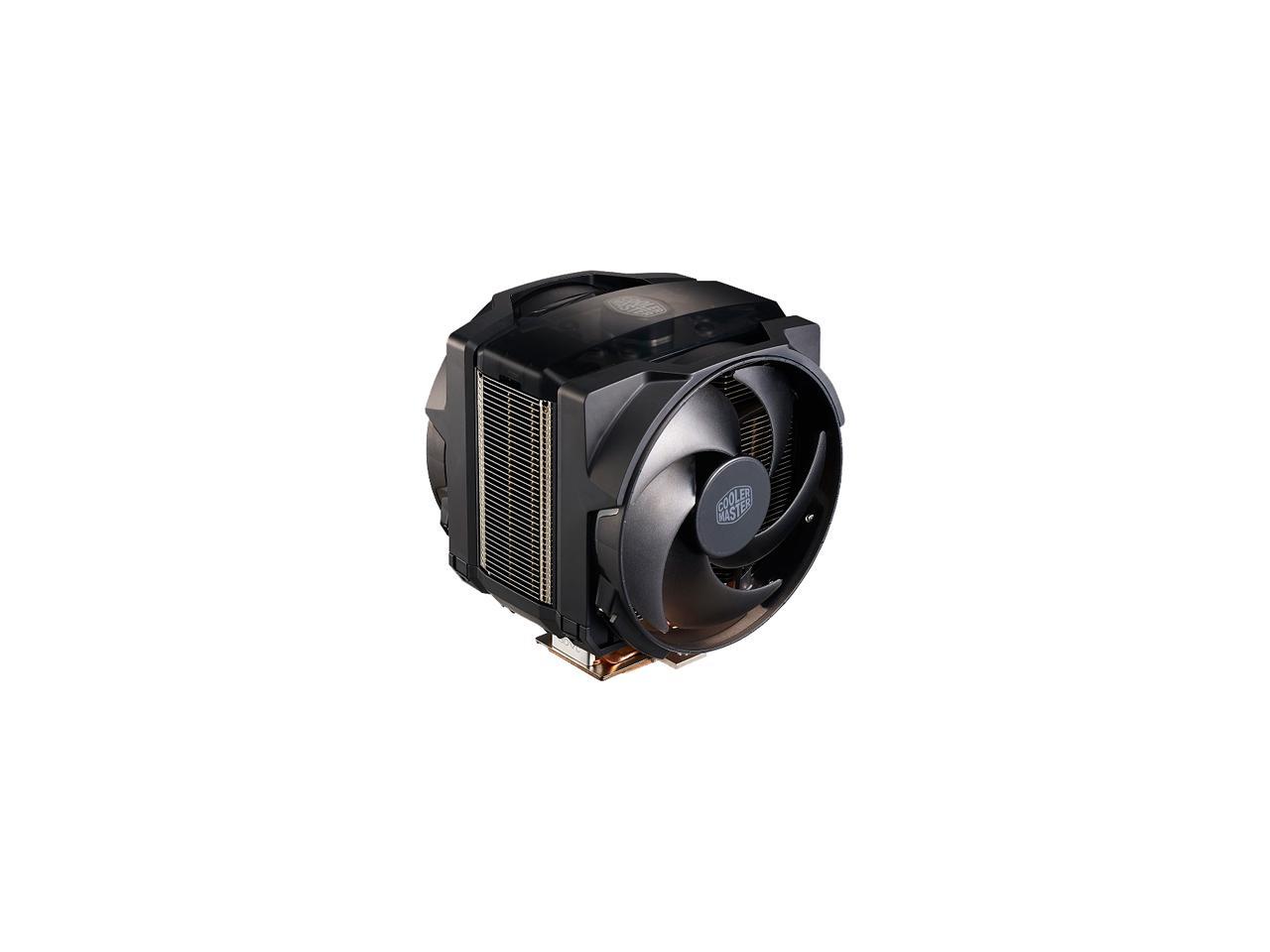 Cooler Master MasterAir Maker 8 High-end CPU Air Cooler, 3D Vapor Chamber Base, 8 Heatpipes, Aluminum Fins, Dual Silencio FP120 Fans AMD/Intel LGA1200/1151/2066