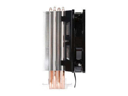 Cooler Master Hyper 212 LED CPU Air Cooler, 4 CDC Heatpipes, 120mm PWM Fan, Quiet Spin Technology , Red LEDs for AMD Ryzen/Intel LGA1200/1151