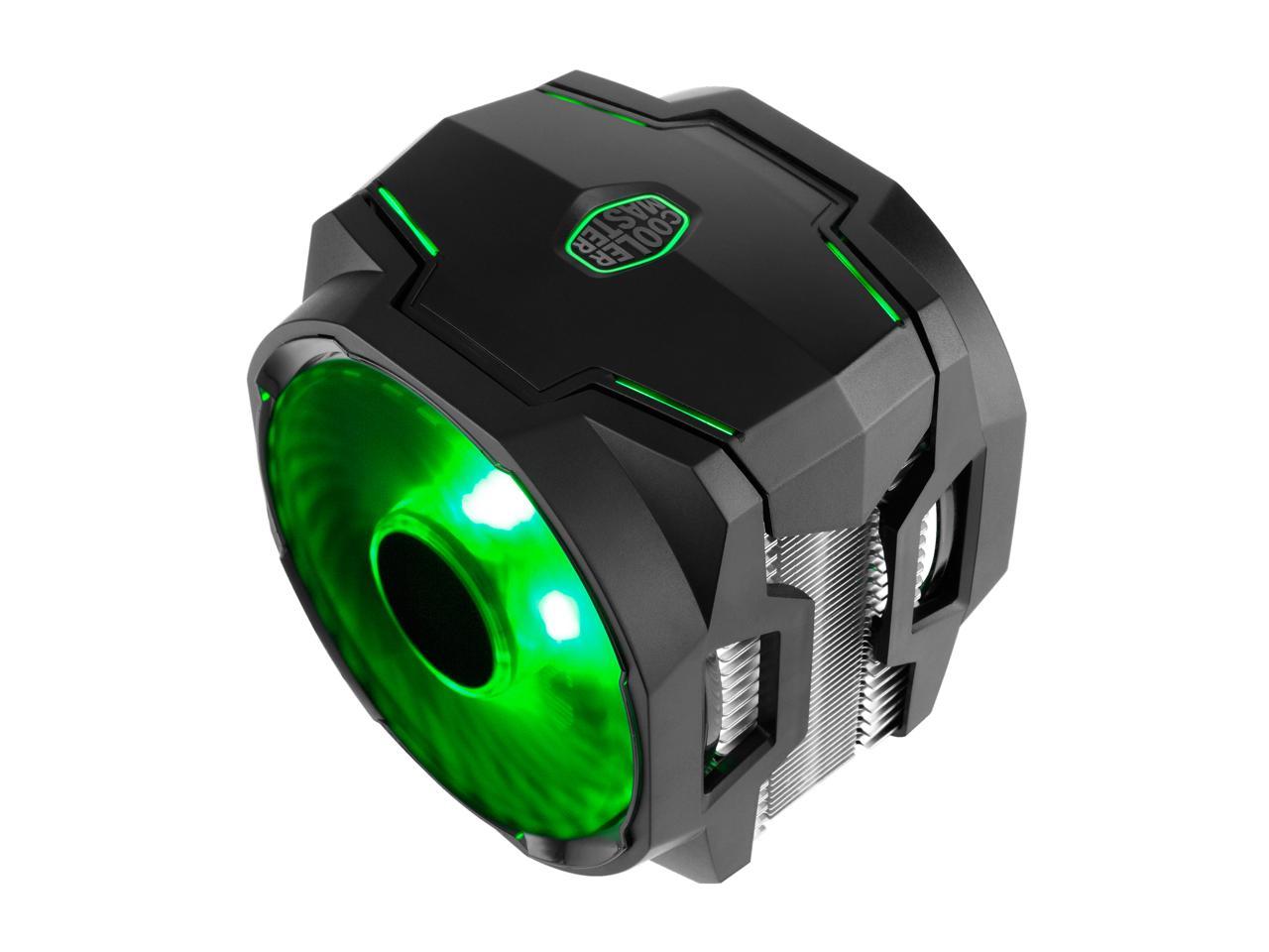 Cooler Master MA610P RGB CPU Air Cooler, 6 CDC Heatpipes, Dual 120mm RGB MasterFan