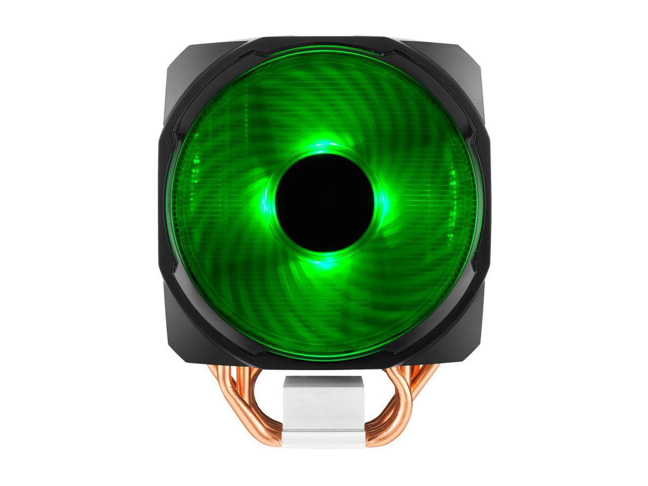 Cooler Master MA610P RGB CPU Air Cooler, 6 CDC Heatpipes, Dual 120mm RGB MasterFan
