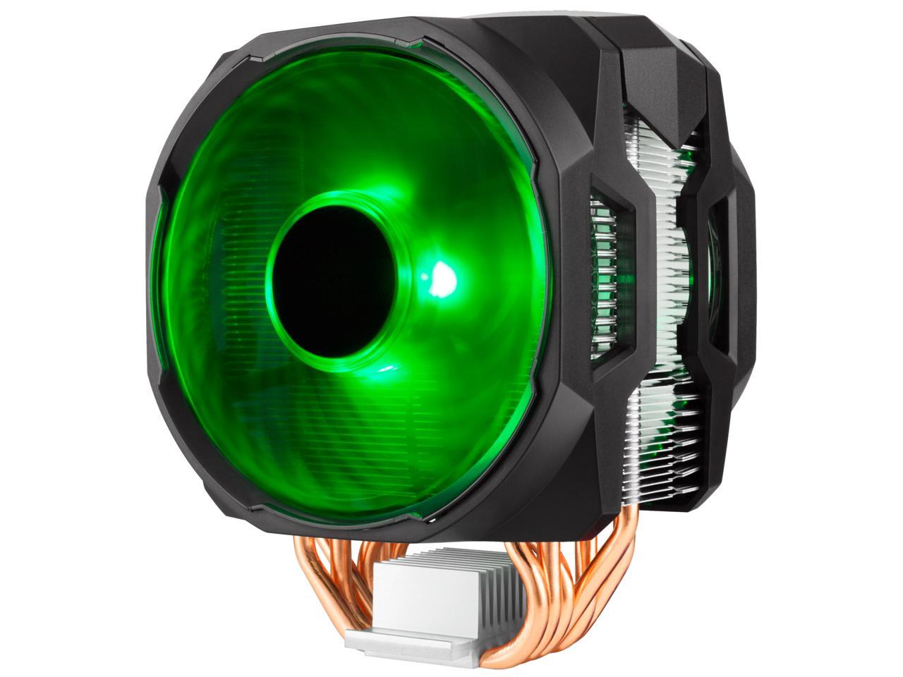 Cooler Master MA610P RGB CPU Air Cooler, 6 CDC Heatpipes, Dual 120mm RGB MasterFan