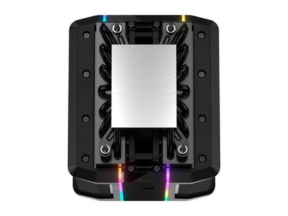 Cooler Master AMD Wraith Ripper ThreadRipper TR4 High Performance CPU Air Cooler, Addressable RGB Threadripper logo’s display, 7 Heat Pipes, Dual Tower Heatsink, Wraith Armor Air-Guide