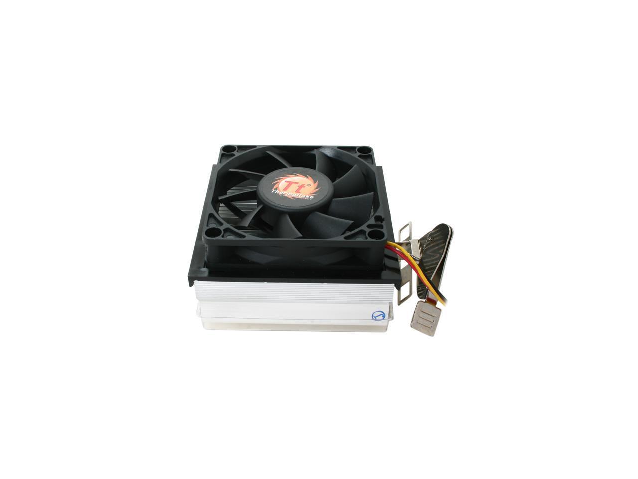 Thermaltake CL-P0503 80mm Rifle Bearing CPU Cooler for AMD 65W Series