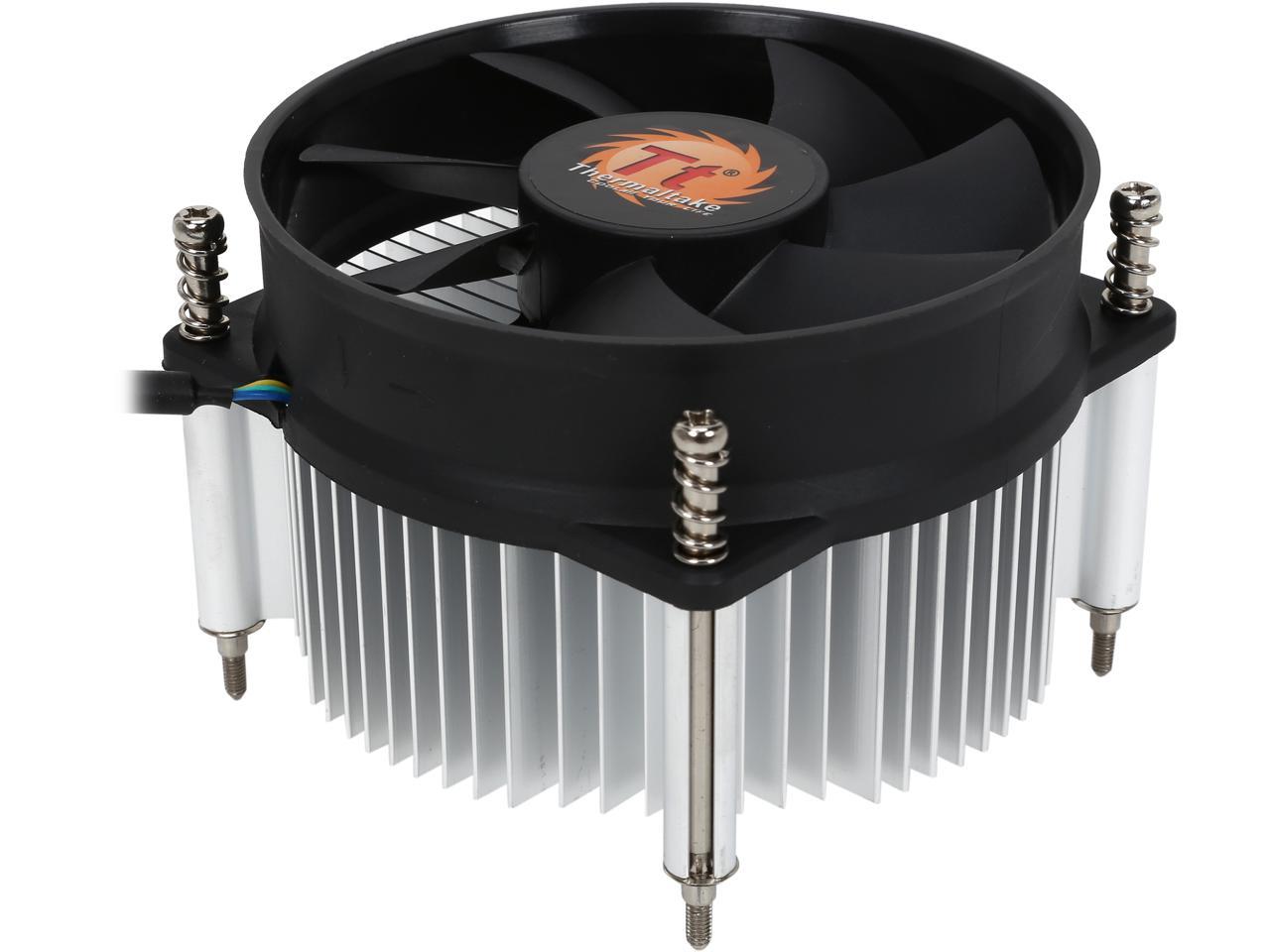 Thermaltake Gravity i2 95W 7-Bladed 92mm 4-Pins PWM Aluminum Extrusion CPU Cooling Fan for Intel Core i7/i5/i3 CLP0556-B