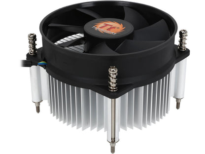 Thermaltake Gravity i2 95W 7-Bladed 92mm 4-Pins PWM Aluminum Extrusion CPU Cooling Fan for Intel Core i7/i5/i3 CLP0556-B
