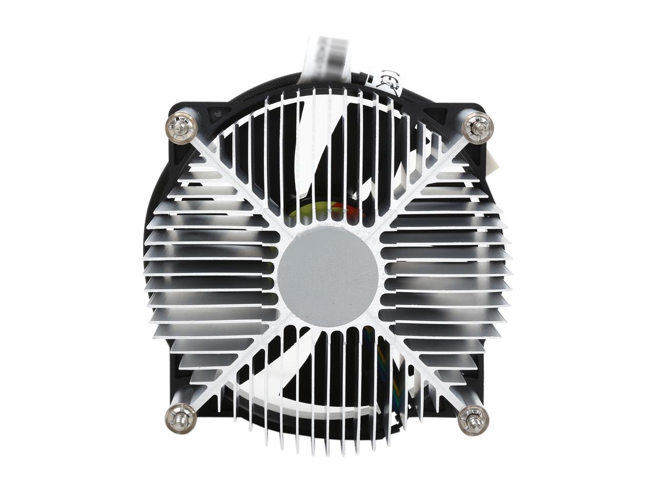 Thermaltake Gravity i2 95W 7-Bladed 92mm 4-Pins PWM Aluminum Extrusion CPU Cooling Fan for Intel Core i7/i5/i3 CLP0556-B