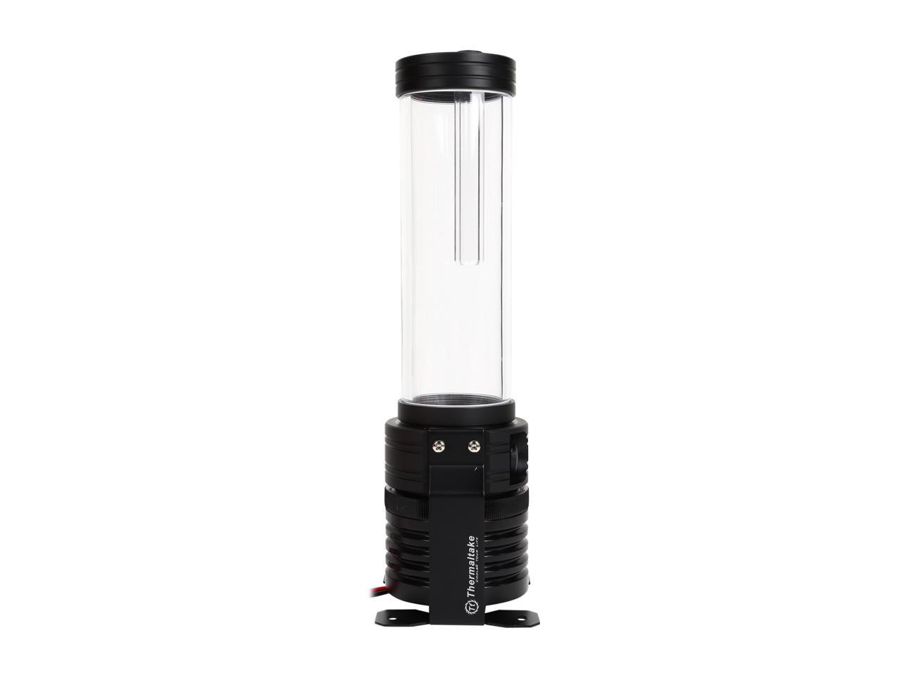 Thermaltake Pacific DIY LCS PR22-D5 w/mod kit 5-Speed Adjustable D5 Pump/Reservoir Combo 3-Port G 1/4" Thread Tt LCS Certified POM PMMA CL-W083-PL00BL-A