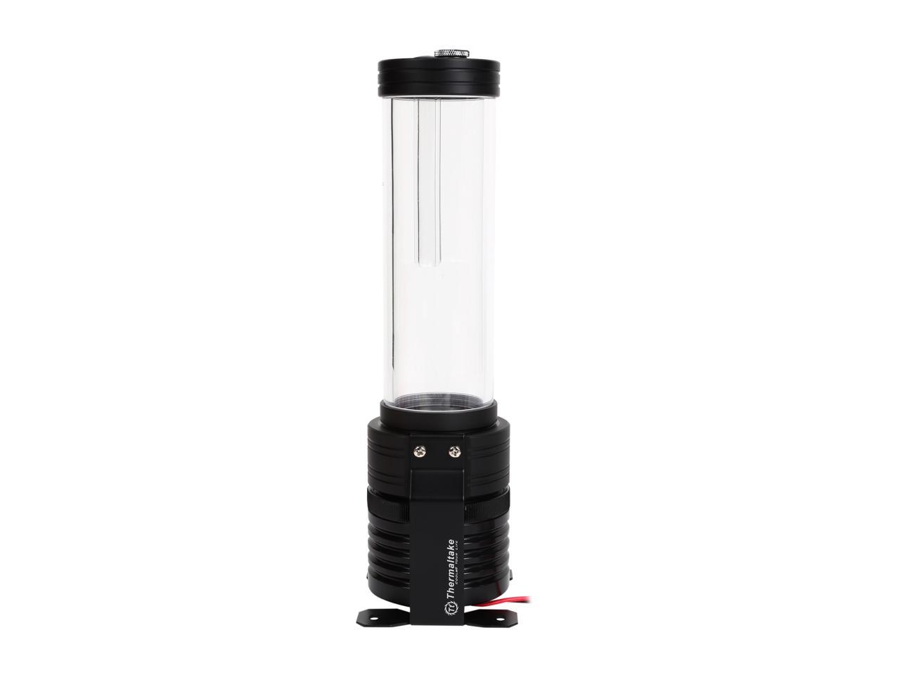 Thermaltake Pacific DIY LCS PR22-D5 w/mod kit 5-Speed Adjustable D5 Pump/Reservoir Combo 3-Port G 1/4" Thread Tt LCS Certified POM PMMA CL-W083-PL00BL-A