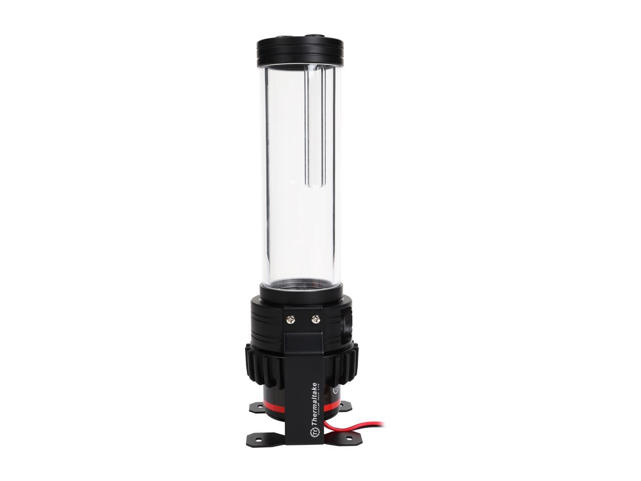 Thermaltake Pacific DIY LCS PR22-D5 5-Speed Adjustable D5 Pump/Reservoir Combo 3-Port G 1/4" Thread Tt LCS Certified POM PMMA CL-W082-PL00BL-A