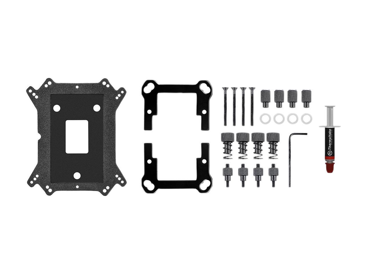 Thermaltake Pacific DIY LCS W4 Plus (Alexa, Razer Chroma) Software Enabled Circular 12 Controllable LED RGB CPU Water Block CL-W181-CU00SW-A
