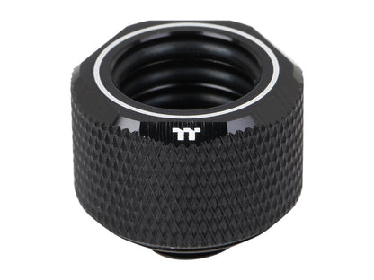 Thermaltake CL-W214-CU00BL-B Pacific C-PRO G1/4 PETG Tube 16mm OD Compression - Black (6-Pack Fittings)