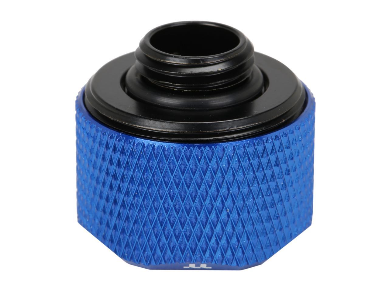 Thermaltake Pacific Blue 4 Build-in O-Rings C-Pro G1/4 PETG 16mm OD Compression Fitting 6 Pack CL-W210-CU00BU-B