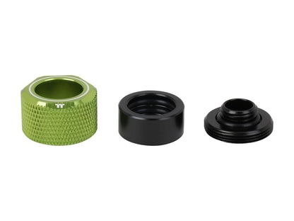 Thermaltake Pacific Green 4 Build-in O-Rings C-Pro G1/4 PETG 16mm OD Compression Fitting 6 Pack CL-W212-CU00GR-B
