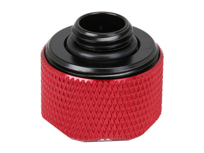 Thermaltake Pacific Red 4 Build-in O-Rings C-Pro G1/4 PETG 16mm OD Compression Fitting 6 Pack CL-W209-CU00RE-B