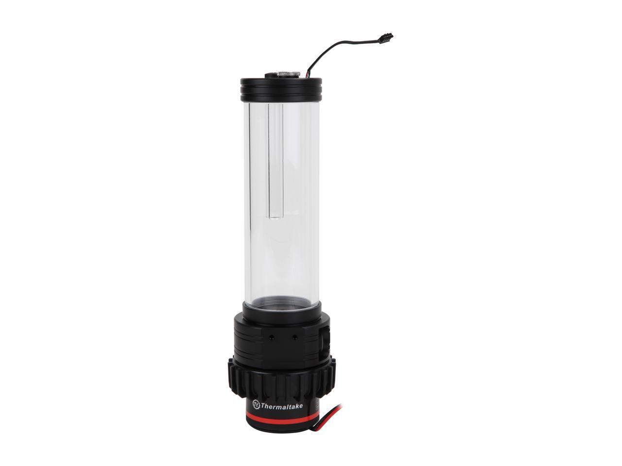 Thermaltake Pacific PR22-D5 Plus (Alexa, Razer Chroma) Software Enabled Addressable RGB LED 5-Speed Adjustable D5 Pump/Reservoir Combo 3-Port G 1/4" Thread Tt LCS Certified POM PMMA CL-W187-PL00SW-A